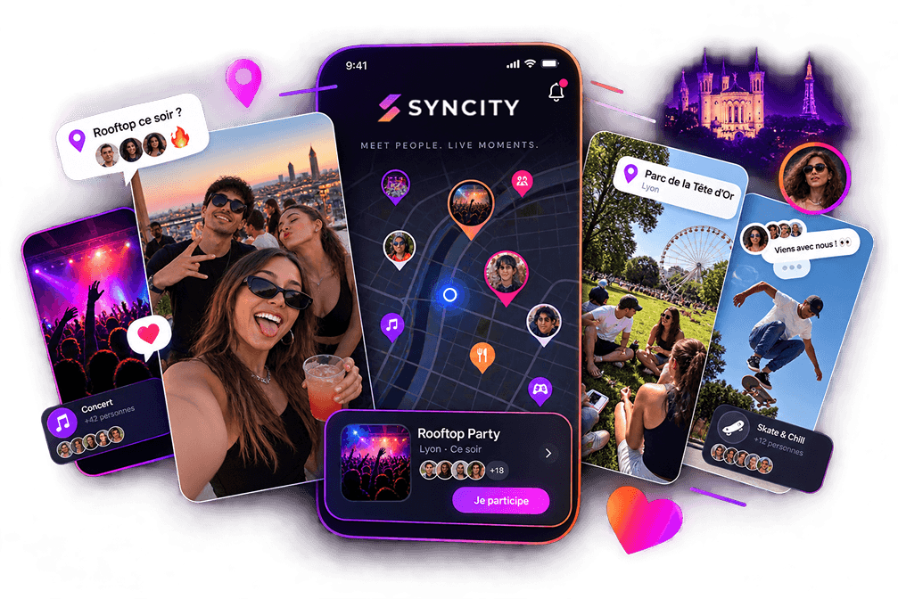 Syncity Real Social App